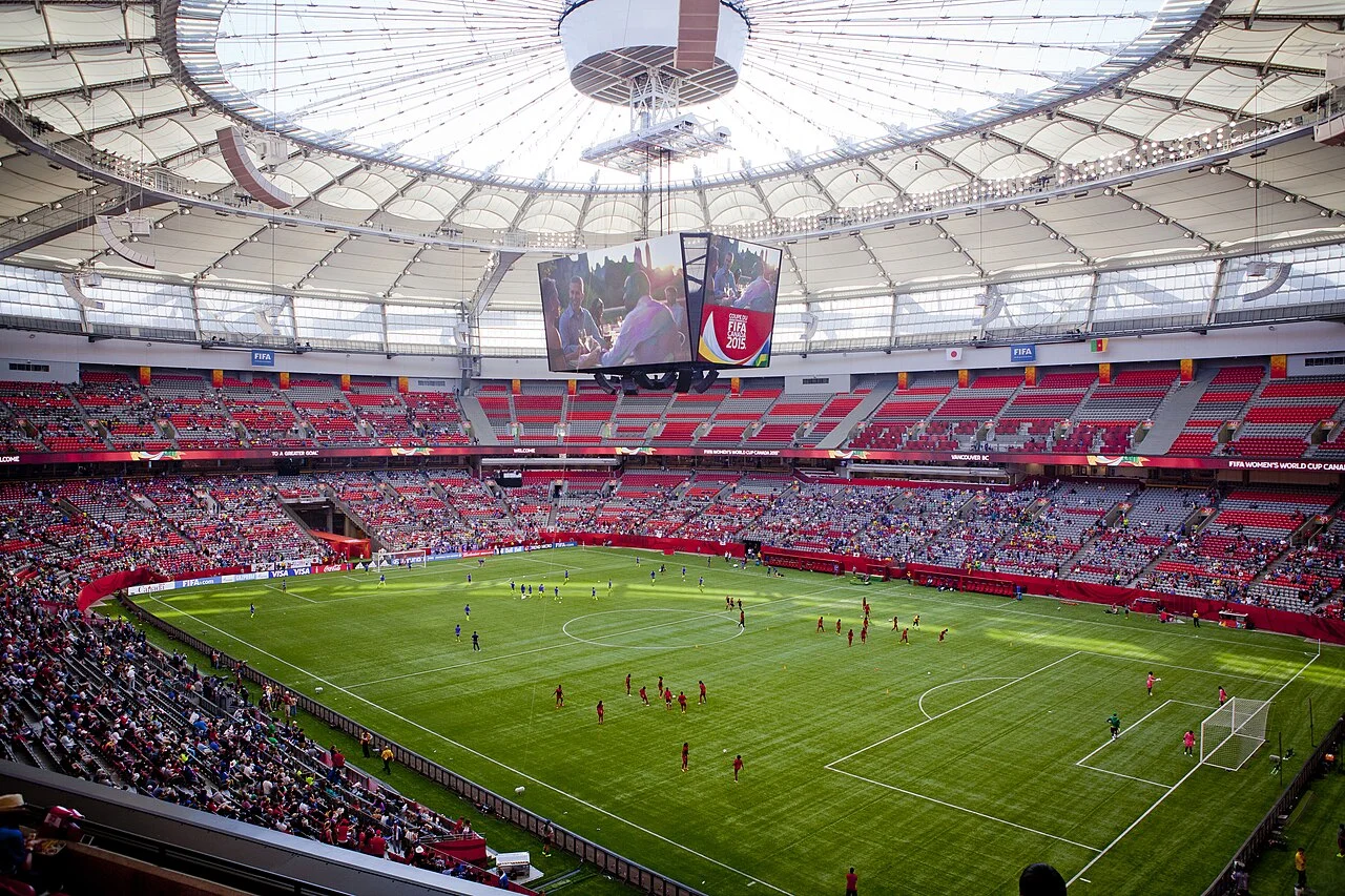 BC Place à Vancouver, stade couvert de la Coupe du Monde 2026